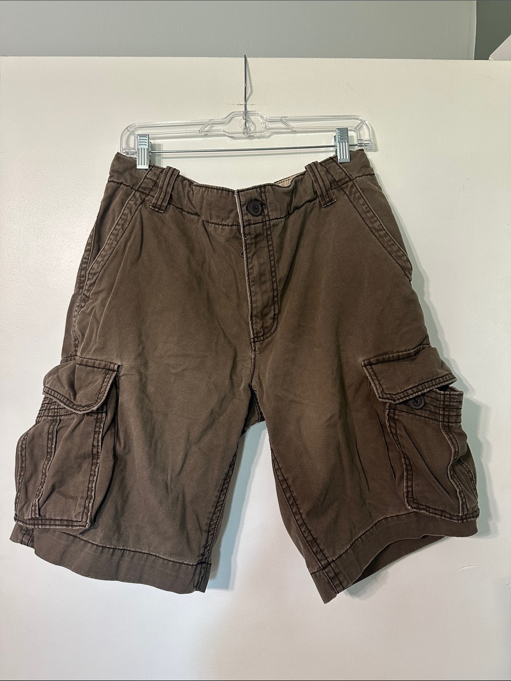 Aeropostale Men's Brown Cargo Shorts size 32